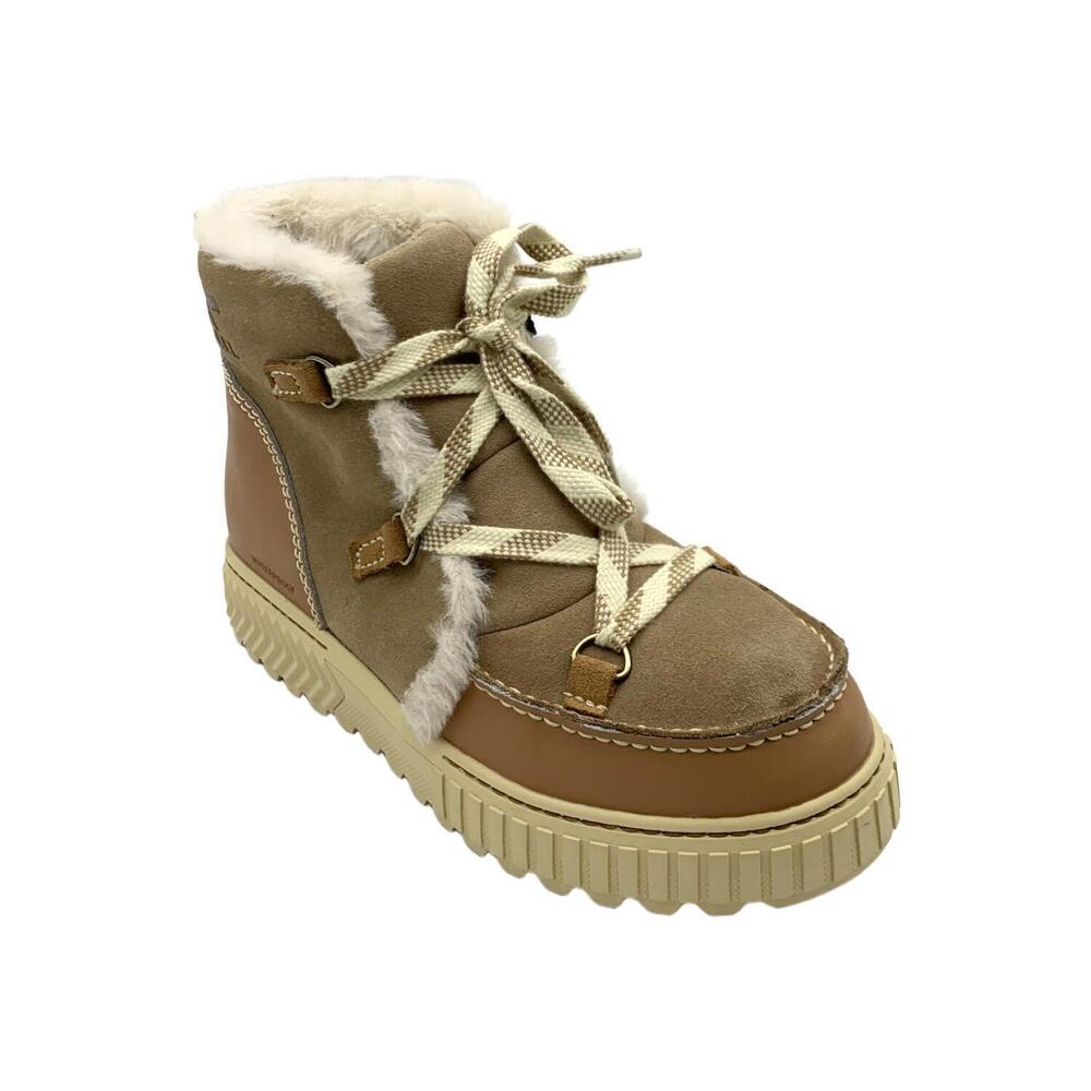 Sorel Women's Ona Ave Alpine Lace-Up Ankle Boots Dusty Tan - Medium